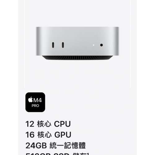 Mac mini m4 pro