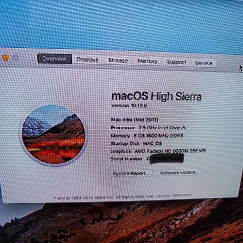 Mac mini(Mid 2011)