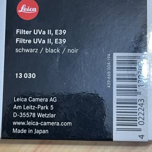 Leica 39mm filter