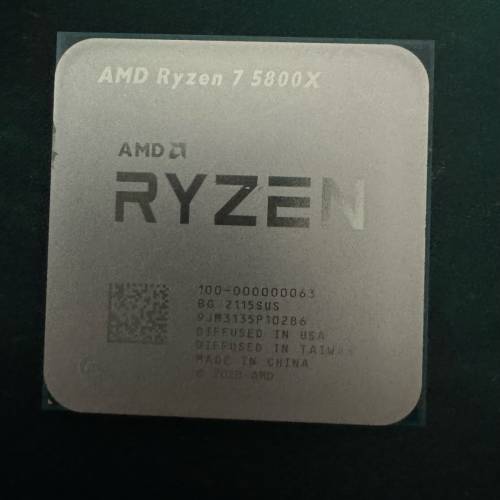 AMD Ryzen™ 7 5800X Desktop Processor CPU AM4