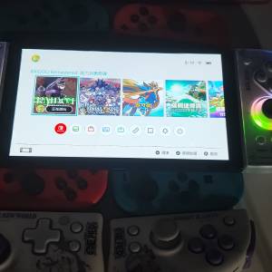 Switch oled石皮解版～1tb快咭～霍爾手製二選一