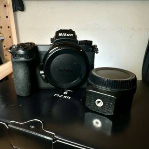 Nikon z6 + Ftz 一代 kit