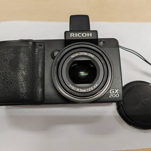 CCD Ricoh Gx200 + Viewfinder
