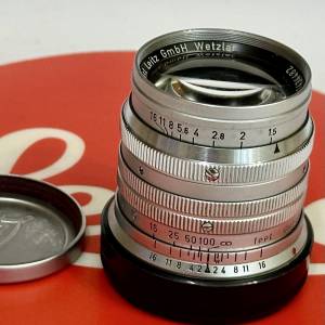 Leica Leitz 5cm f/1.5 Summarit len with M mount