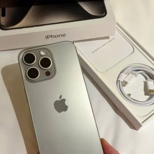 iphone15 pro max 512GB港版手機 電池容量100% 機身新净