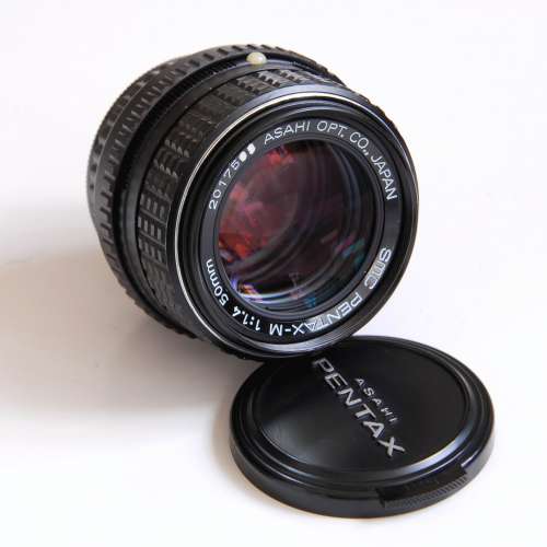 Objectif Pentax-M 50mm F/1.4 – Monture PK, Filtre Et étui, état Mint