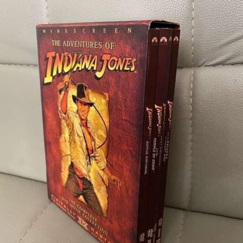 INDIANA JONES ,The complete DVD movie collection ( BOX SET 4 DVD) ( 有中文字幕)