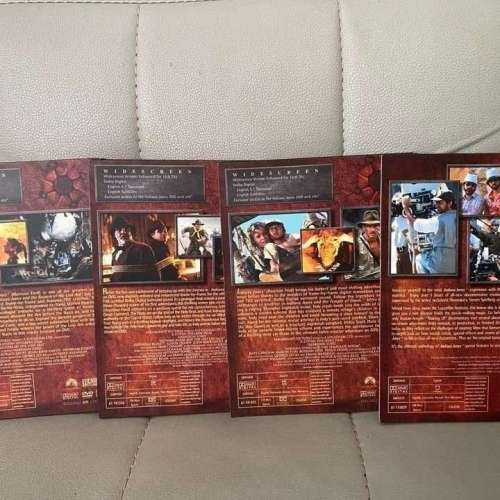 INDIANA JONES ,The complete DVD movie collection ( BOX SET 4 DVD) ( 有中文字幕)
