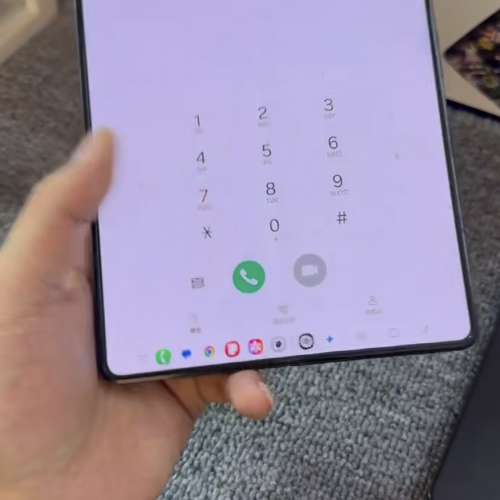 Samsung galaxy Z fold 5 黑色 12+512gb 國際版  大小屏有瑕疪  不讀sim卡
