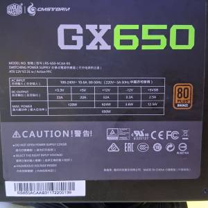 COOLER MASTER GX650 RS-650-ACAA-B3 冇反應壞火牛