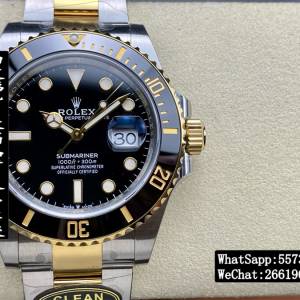 Rolex 勞力士 submariner m126613ln-0002 40mm 金鋼勞 間金