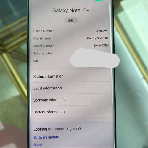 Samsung 三星note 10 plus (N975U) 12/256gb （S pen ) 有中文