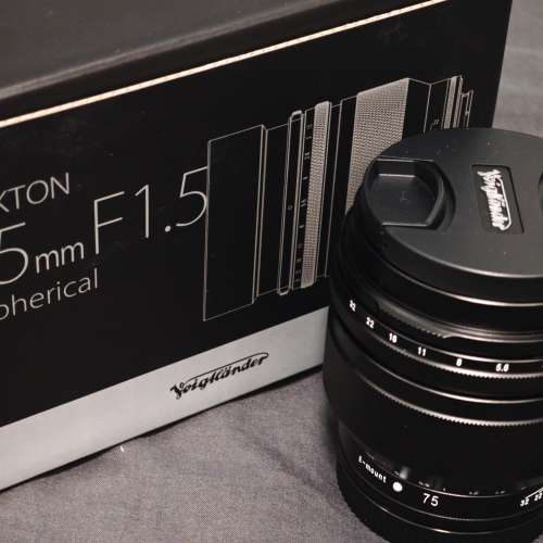 福倫達Voigtlander Nokton 75mm F1.5 Aspherical（E-mount）