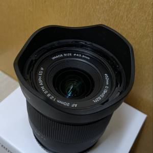 viltrox 20mm f2.8 sony fe mount