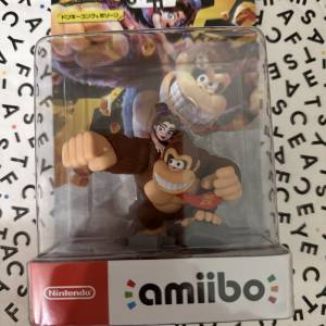 全新Switch 2咚奇剛 蕉力全開 amiibo公仔
