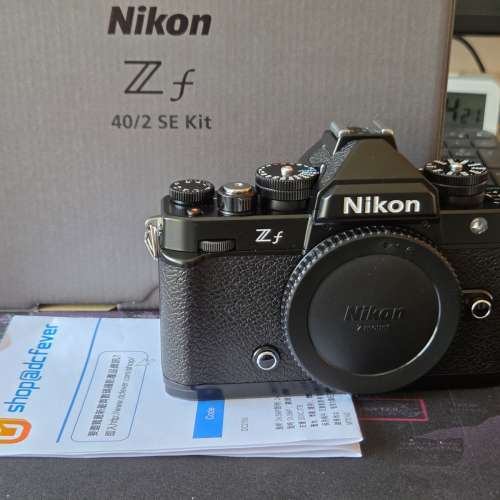 Nikon Zf 淨機身 DCFever行貨4月頭買有單 已官網登記保至明年4月 shutter 8XX