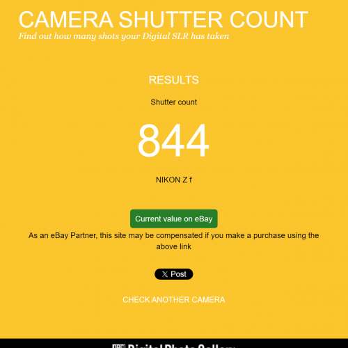 Nikon Zf 淨機身 DCFever行貨4月頭買有單 已官網登記保至明年4月 shutter 8XX
