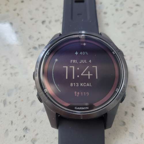 Garmin Fenix 7S pro sapphire solar