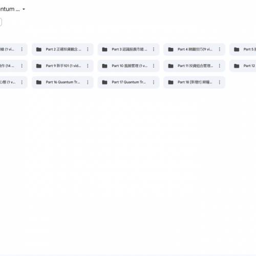 畢兄Raymond Quantum Trading System Master Class 量投領航、quantum.pioneers