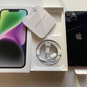 全新 iPhone 14 128gb eSim+實體sim 無鎖 原裝無拆 英/澳/日/歐版 一年 AppleCare ...