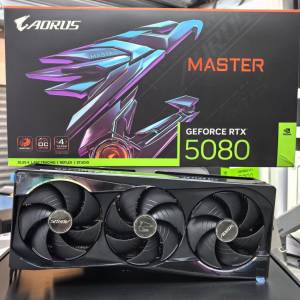 Gigabyte RTX 5080 AROUS Master 香港行貨 旺角門市交收 5090 5080 5070 4090 4080...