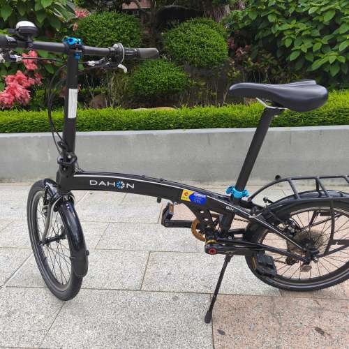 絕版dahon qix d8 20吋縱向摺疊單車