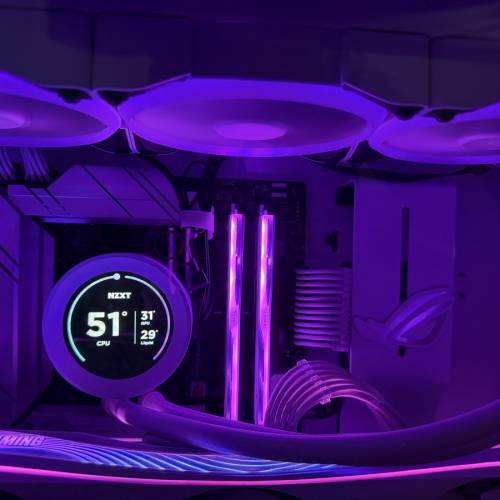 NZXT Kraken Z73 RGB 360mm白色水冷 Liquid Cooler