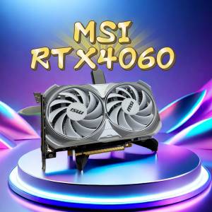 MSI RTX4060 VENTUS 2X WHITE 8G OC 🔥罕有白色 🔥7日保養🔥實體店交收 🔥需要其他...