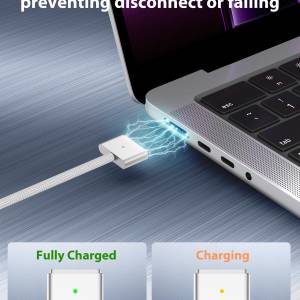 MagSafe 2 Charging Cable (MagSafe 1 or MagSafe 2) with Strong 💪 Magnetic
