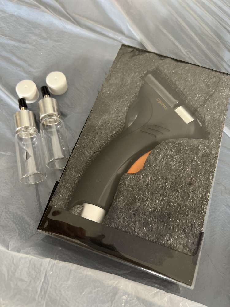 99新Sparmax flyer SR + 玻璃樽x 2 (噴筆）+ 放大鏡- 二手或全新