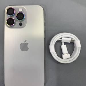 99%New iPhone 15 Pro Max 512GB 原色 Apple Care+至2026-7-14電池效能90%香港行貨 ...