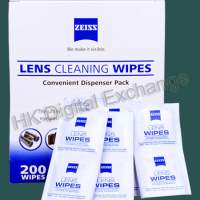 全新蔡司 Carl Zeiss 鏡頭清潔濕紙巾, 獨立包裝, 門市可購買, 順豐或7仔自取