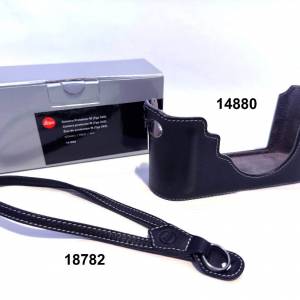 Leica Half Case 14880 and Wrist Strap 18782