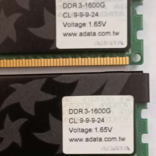 DDR3-1600 4GB Desktop Ram 雙面
