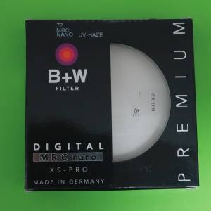 B+W 77mm,MRC,NANO UV-HAZE