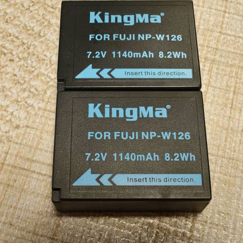 KingMa FOR FUJI NP-126 7.2V 1140mAh 8.2Wh