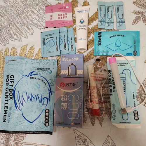 1套6件$39，可散賣，冰果水潤三只裝安全套倍力樂超薄003避孕套安全套成人情趣性用...