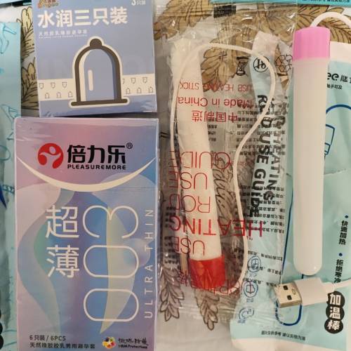 1套6件$39，可散賣，冰果水潤三只裝安全套倍力樂超薄003避孕套安全套成人情趣性用...