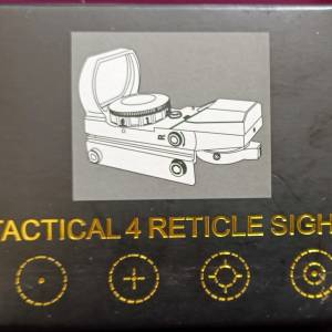 TACTICAL 4 RETICLE SIGHT 打雀神器 90% New