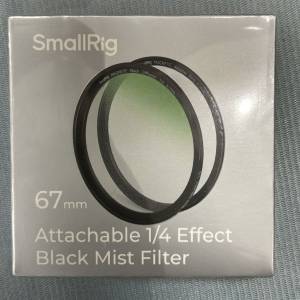 SmallRig 67mm 1/4 Black Mist Filter 黑柔濾鏡磁吸螺紋兩用