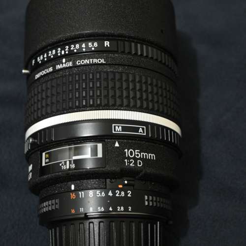 極新淨 Nikon nikkor 105mm f2 DC