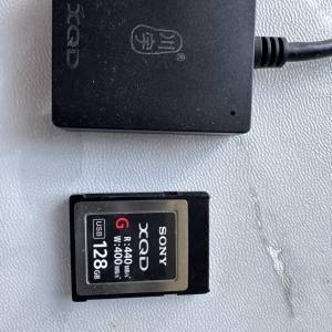 Sony XQD 128 連續讀咭器