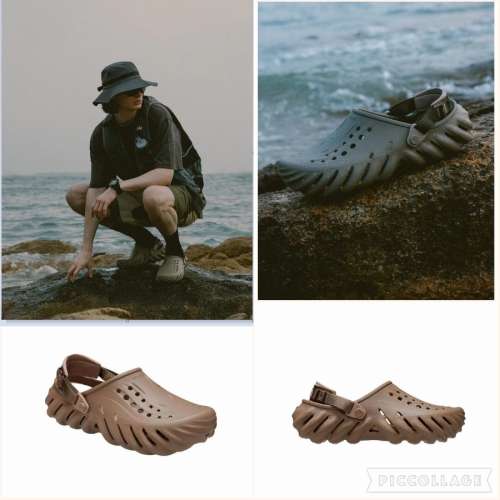 全新HOKA M CLIFTON 9 BLCKS 跑步鞋/Crocs Echo Clog/Crocs聯乘ninepointnine 防水 ...
