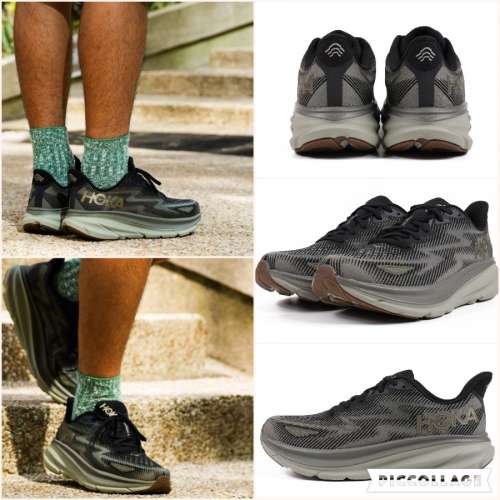 全新HOKA M CLIFTON 9 BLCKS 跑步鞋/Crocs Echo Clog/Crocs聯乘ninepointnine 防水 ...
