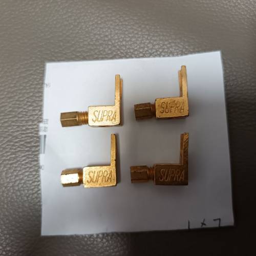 瑞士 SUPRA 鍍金喇叭線义頭