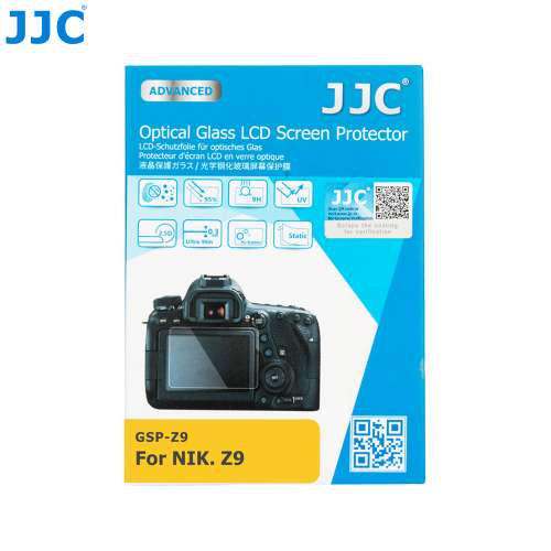 JJC GSP-Z9 Ultra-Thin LCD Screen Protector for NIK. Z8, Z9, Z5II 相機玻璃保護貼