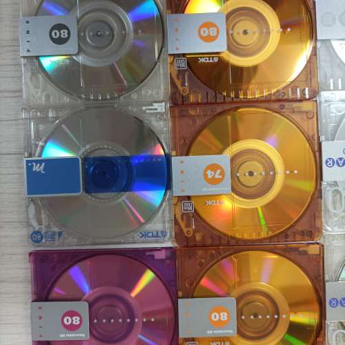 SONY  DENON TDK. Mini disc.   MD