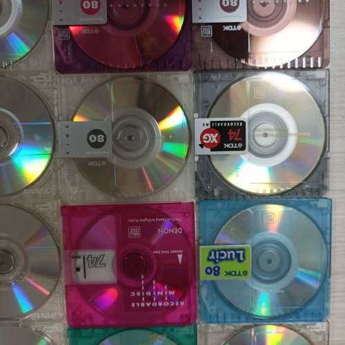 SONY  DENON TDK. Mini disc.   MD