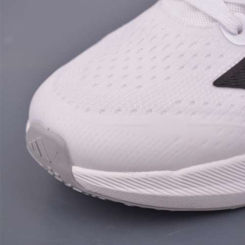 Adidas Duramo Speed 2 輕量跑鞋清風系列 復古網面透氣跑步鞋白黑 size：36 36.5 3...