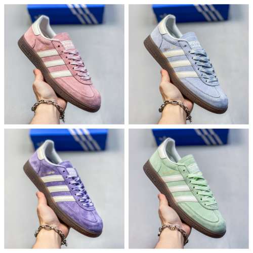 Adidas HANDBALL SPEZIAL 低幫三葉草學院風復古休閒板鞋  size：36-45